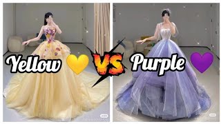 𝗬𝗲𝗹𝗹𝗼𝘄 💛 𝗩𝘀 𝗣𝘂𝗿𝗽𝗹𝗲 💜 ||𝗤𝘂𝗲𝗲𝗻 𝗭𝗼𝘆𝗮 #queenzoya #trending