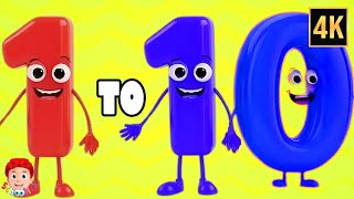 Learn to Count 1 to 10 - Number Song Video for Kids