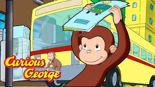 Quick! After That Bus! 🐵 Curious George 🐵 Kids Cartoon 🐵 Kids Movies