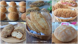 🥖Pane e Panini senza glutine 5 Ricette facili e veloci