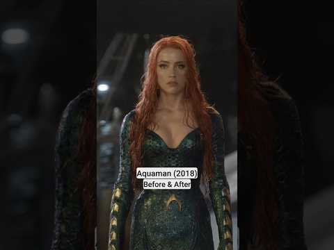 Aquaman 2018 - Then and Now
