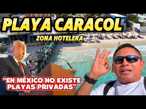 PLAYA CARACOL 🐌 | 🔴 6 de DICIEMBRE/ACTUALIZACION DE LAS PLAYAS 🏖️✅| CANCUN🇲🇽