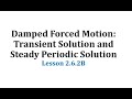 Practical Resonance and Damping Effects