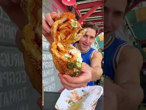 Eating random strangers FAVORITE FOODS for a day