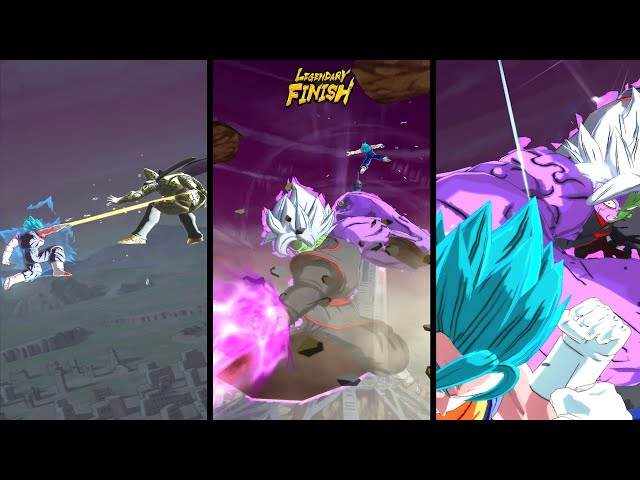 NEW Corrupted Fused Zamasu & SSB Vegito PVP Battles(W/Legendary Finish) | Dragon Ball Legends