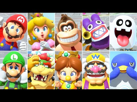 Mario Kart World - All Characters Win & Loss Animations