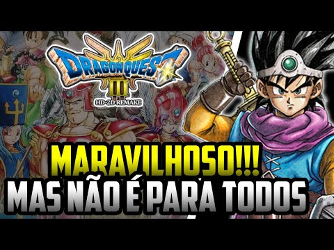 Análise/Review: Dragon Quest III HD-2D Remake é ÓTIMO, mas SÓ PARA os fãs de JRPGs tradicionais.