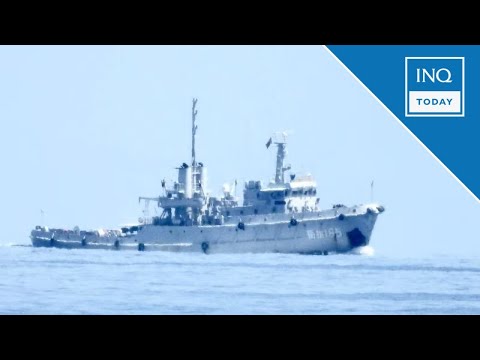 YouTube video thumbnail: Chinese Tugboat Seen Near BRP Sierra Madre; PH Navy Dismisses Towing