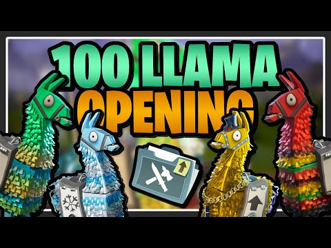 100 LLAMA OPENING! Legendary Troll Stash, Pirate, Holiday, Lunar Llamas and more!