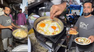 Khan Special Omelette in Old Delhi😍 | Purani Dilli Special Omelette | Indian Street Food