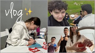 #vlog | ilk işe hazırlanış💅,arkadaşlarımla birkaç gün💚