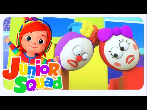 هامبتي دمبتي يجلس على الحائط + المزيد من أناشيد الحضانة باللغة العربية - Junior Squad