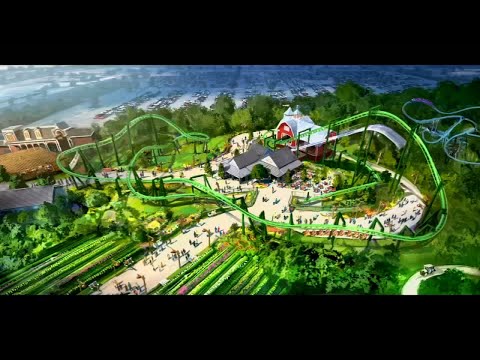 YouTube video thumbnail: Kentucky Kingdom Unveils Plans for 1st New Roller Coaster in 7 Years