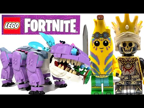 UNBOXING LEGO Fortnite 77077 Klombo Box ! Speed Build