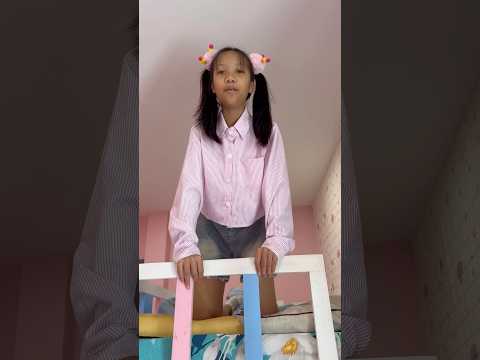 ช่วยด้วย‼️ลงไม่ได้😅😅 #ครอบครัว #คลายเครียด #ตลก #ฮาๆ #สนุกสนาน #ครอบครัวสายฮา