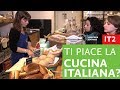 Comprensione di una Cena Italiana e Acquisti