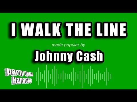 Johnny Cash – I Walk The Line (Karaoke Version)