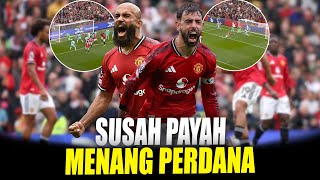 Dibantu Gol Bunuh Diri dan Penalti, MU Susah Payah Raih Kemenangan Perdana Musim Ini