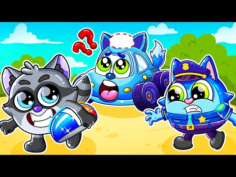 Who Stole My Police Siren? Police Car Song + More Nursery Rhymes by Baby Cars & Friends