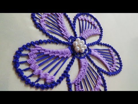 Hand Embroidery: Flower Embroidery