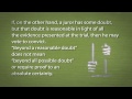 Understanding 'Beyond a Reasonable Doubt'