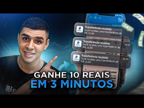 GANHE 10 REAIS EM 3 MINUTOS! APP PAGANDO MUITO NO PIX - MELHOR APLICATIVO P/ GANHAR DINHEIRO CELULAR