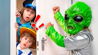 Eva Escape from PRISON + More police stories for kids