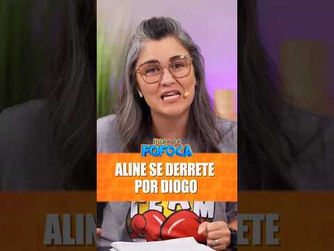 Aline se derrete por Diogo