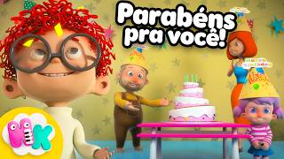 Parabéns pra você 🥳🎂 Feliz aniversário, bebê! | Música Infantil | HeyKids em Português