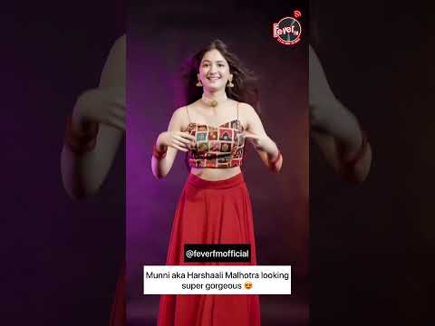 Munni aka Harshaali Malhotra looking super gorgeous ?