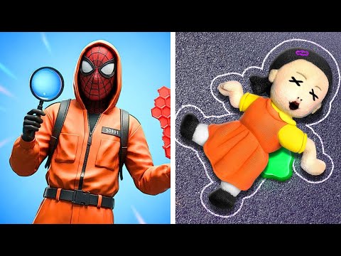Băiatul-Păianjen prins în Școala SQUID GAME! 💥 Îl vor salva puterile sale?