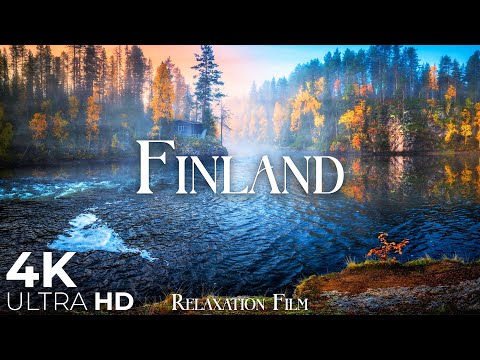 Horizon View in FINLAND - Breathtaking Nature bath with Relaxing Music - 4k Video HD Ultra