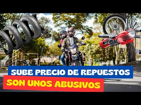 🔴¡ABUSIVOS! Por las nubes quedaría precio de REPUESTOS para su MOTO.