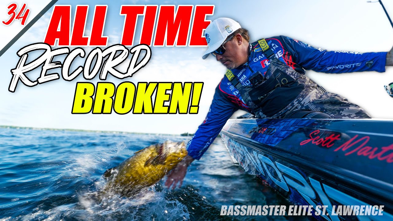 All time fishing record broken for 100, 000 - bassmaster elite st. Lawrence (tournament)- ufb s2 e34