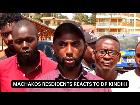 "KUCHAGUA KINDIKI KAMA DP SI MAENDELEO, TUNATAKA MAENDELEO SISI"~ANGRY MACHAKOS RESIDENTS TELL RUTO