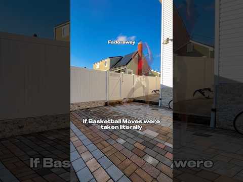 Basketball Moves taken Literally 😭🏀 #nba #basketball #funny