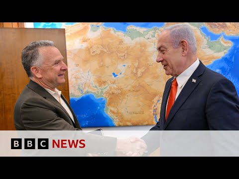 YouTube video thumbnail: Donald Trump Envoy Meets Israel's Benjamin Netanyahu