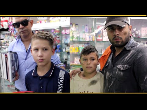 NIÑO REBELDE HUMILLA A POBRES