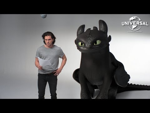 HOW TO TRAIN YOUR DRAGON: THE HIDDEN WORLD | Kit Harington and Toothlessโ Lost Audition Tapes