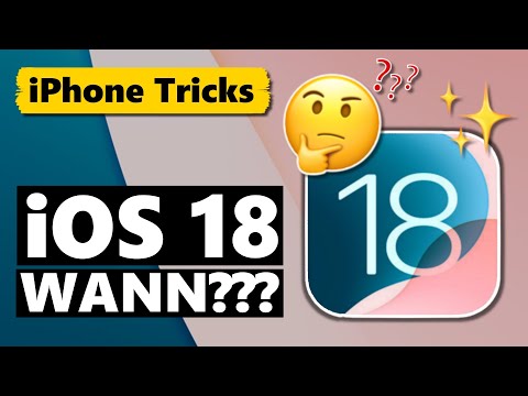 WANN kommt iOS 18 raus? - Apple BESTÄTIGT Datum!