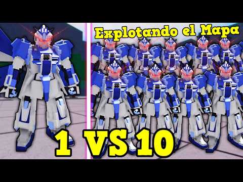 Exploto el MAPA con 10 IRON GIANT de CHILD EMPEROR en LOS CAMPOS DE BATALLA MÁS FUERTES ROBLOX 😲