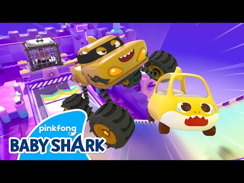 [🛻NEW] Zoom! Monster Truck Baby Shark! | Toy Car Baby Shark to the Rescue | Baby Shark Official