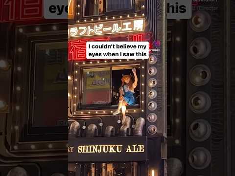 Is she real or AI?? Only in Shinjuku