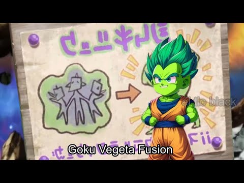 LA NUEVA FUSION DE GOKU Y VEGETA en Dragon Ball Daima Goku y Vegeta se fusionan en el reino demonio