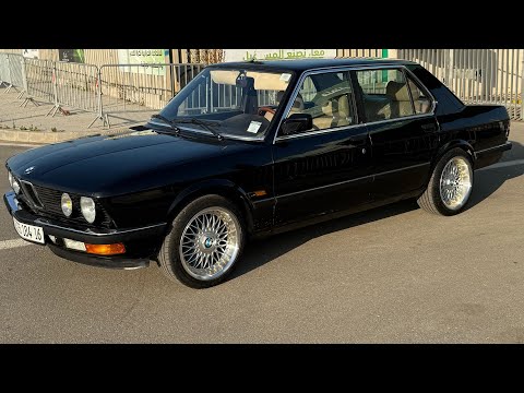 BMW  E28 / 10 ans de rénovation un résultat magnifique