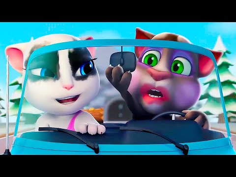 Talking Tom  👀  Ruszaj w drogę 🍿 Season 1 🍿 Super Toons TV Po Polsku