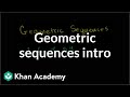 Exploring Geometric Sequences