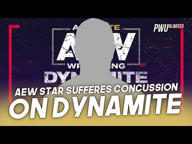 AEW Star Suffers Concussion On Dynamite, Pulled From Show