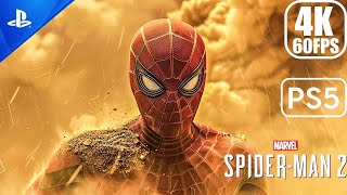 Spider Man 2 PS5 - Spider-Man Kills Sandmen (4K 60FPS)