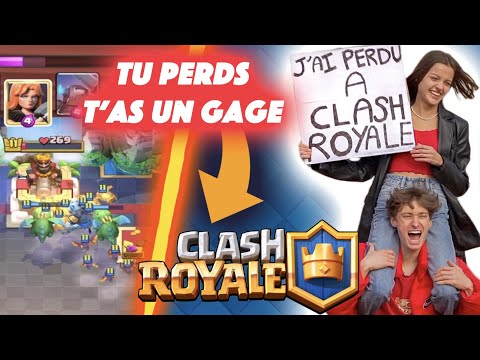 TU PERDS À CLASH ROYALE, T’AS UN GAGE 👑 | YannTuFanes